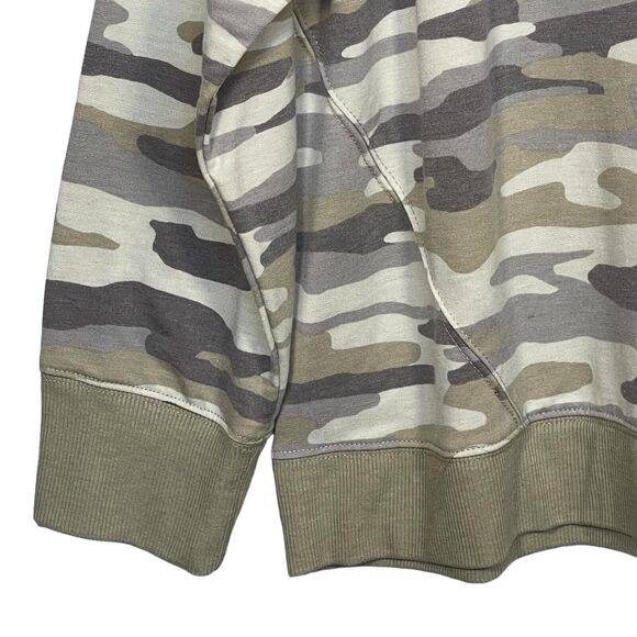 C&C California Pullover Sweater Women Size 2X Camouflage Crew Neck Stretch - Picture 8 of 14